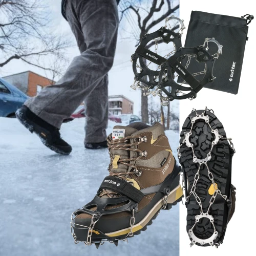 Безопасность с антискользящими ледоходами Outtec Безопасность с антискользящими ледоходами Outtec