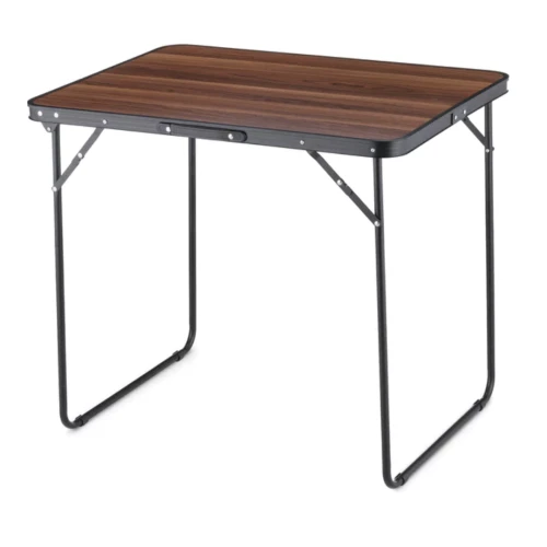 Кемпінговий стіл Outtec 80x60x70 см розкладний коричневий