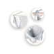 Image 4 for Крісло-гамак Outtec Boho підвісне сірий