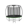 Батут Outtec Premium 10ft (312см) черно-зеленый с внутренней сеткой