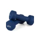 Гантели для фитнеса неопреновые Queenfit 2х2кг темно-синий