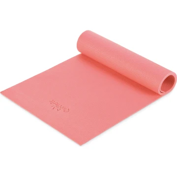 Килимок (мат) для фітнесу та йоги Queenfit 0,5см темно-рожевий