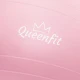 Image 4 for Фитбол Queenfit 65см светло-розовый + насос