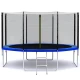 Image 1 for Батут SJ 13ft (404см) синій із зовнішньою сіткою