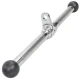 Image 1 for Ручка для верхньої тяги York Fitness 45см пряма на трицепс з обертовим підвісом, хром