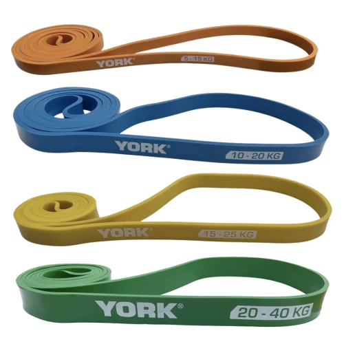Набір резинок для фітнесу York Fitness 4 шт (5 - 40 кг)