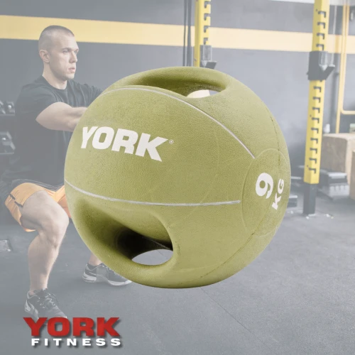 Переваги медичного м'яча York Fitness: