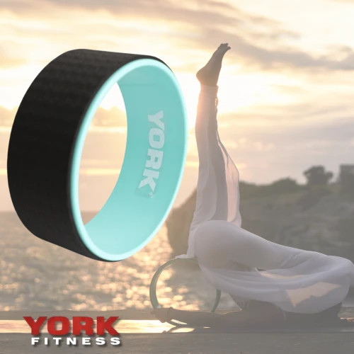 Преимущества колеса для йоги York Fitness: