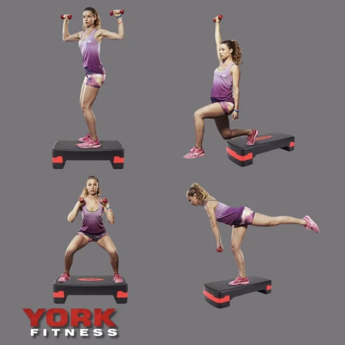 Заняття на степ-платформі: