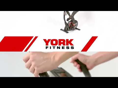youtube video 1 Велотренажер електромагнітний York Fitness C410