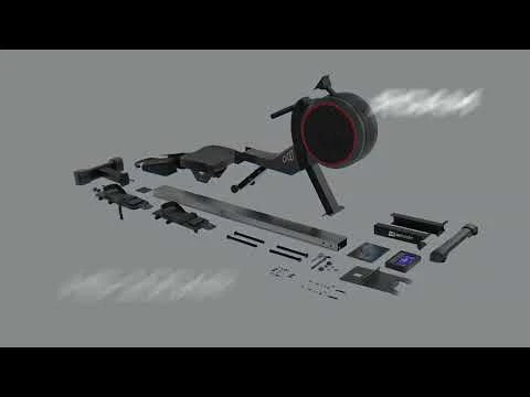 youtube video 2 Орбітрек Hop-Sport HS-2050C Cosmo магнітний сірий/сріблястий
