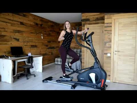 youtube video 1 Орбитрек Hop-Sport HS-100C Galaxy черный iConsole+