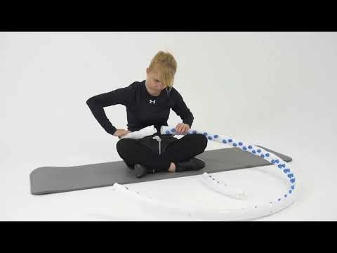 youtube video 2 Хулахуп Hop-Sport HS-080HH с массажером 110см черно-желтый