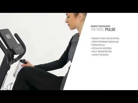 youtube video 2 Горизонтальний велотренажер Hop-Sport HS-060L Pulse червоний 2020