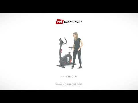 youtube video 2 Велотренажер HS-100H Solid iConsole+ мат черный