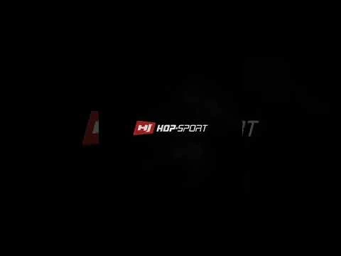 youtube video 1 Роллер массажер (валик, ролик) Hop-Sport EVA 33см HS-A033YG голубой