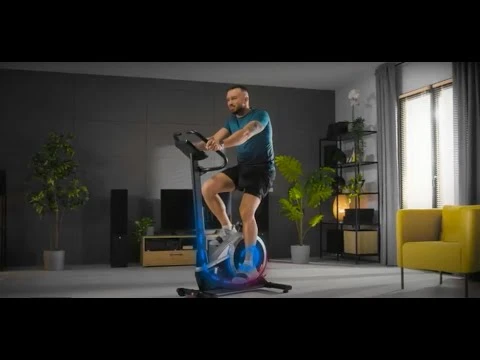 youtube video 1 Велотренажер электромагнитный Hop-Sport HS-060H Exige черно-серебристый 2020