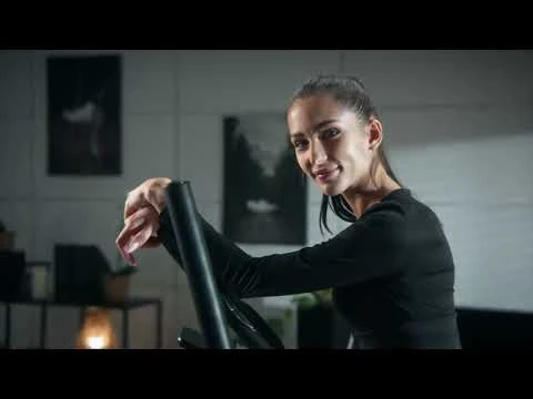 youtube video 1 Орбитрек магнитный Hop-Sport HS-450B Dynamic черно-золотистый