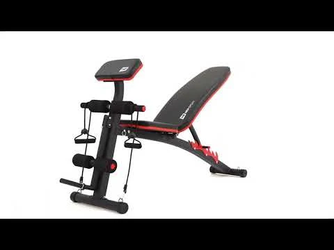 youtube video 1 Лавка тренувальна Hop-Sport HS-1035 із партою Скотта