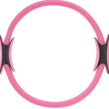 Кольцо для пилатеса Gymtek армированное стекловолокно 38см розовый
