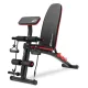 Image 6 for Набір Hop-Sport Premium 173кг з лавою HS-1035, штангами та гантелями