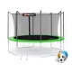Image 14 for Батут Hop-Sport 12ft (366см) зеленый с внутренней сеткой