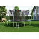 Image 3 for Батут Hop-Sport Premium 14ft (427см) чорно-зелений з внутрішньою сіткою