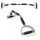 Image 8 for Ручка для верхньої тяги York Fitness 86см з паралельним хватом вигнута з гумовими рукоятками, хром