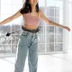 Image 5 for Хулахуп Queenfit регульований масажний з обважнювачем чорний