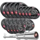 Image 1 for Набор олимпийский Hop-Sport PRO 100кг с грифом 220см