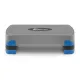 Image 3 for Степ платформа Hop-Sport HS-PP020AS серо-синяя