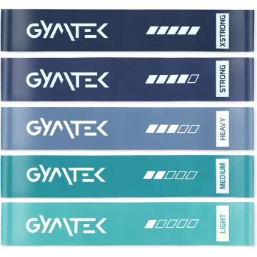Набор резинок для фитнеса Gymtek 0,5-30кг синий