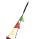 Image 6 for Садовая качель - гнездо Outtec XXL с флажками мультиколор