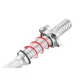 Image 8 for Гантеля металлическая Hop-Sport New 30кг с перчатками