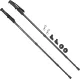Image 12 for Трекинговые палки Outtec Alu телескопические 65-135см для скандинавской ходьбы серебристый
