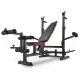 Image 4 for Набор Hop-Sport Premium 38кг со скамьей HS-1075 Pro, штангами и гантелями