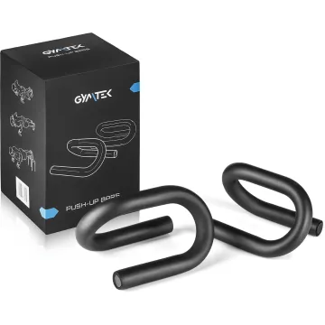 Упоры для отжиманий Gymtek скрученные черные