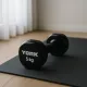 Image 3 for Гантелі для фітнесу вінілові круглі York Fitness 2х5кг чорний