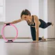 Image 2 for Кольцо для пилатеса Gymtek армированное стекловолокно 38см розовый