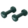 Гантели для фитнеса виниловые круглые York Fitness 2х1,5кг зеленый