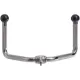 Image 3 for Ручка для нижньої тяги York Fitness Multi-Purpose багатофункціональна з гумовими наконечниками, хром