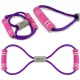 Image 5 for Эспандер резиновый с ручками Hop-Sport HS-L042YG фиолетовый