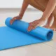 Image 7 for Килимок (мат) для йоги та фітнесу Gymtek NBR 1см голубий
