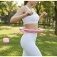Image 5 for Массажный хулахуп Gymtek со счетчиком и утяжелителем розовый