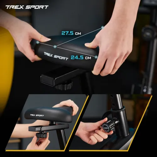 Полная регулировка сиденья - тренировка на 100% под вас Полная регулировка сиденья - тренировка на 100% под вас