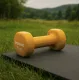 Image 8 for Гантели для фитнеса виниловые круглые York Fitness 2х2кг желтый
