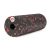 Мини массажный ролик (валик, роллер) Hop-Sport EPP 15см HS-P015YG черно-красный