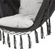 Image 4 for Бразильское кресло - гамак Outtec Boho XXL черный