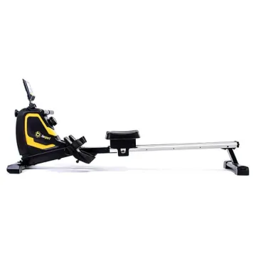 Гребной тренажер Besport BS-6032R SWIMMER магнитный черно-желтый