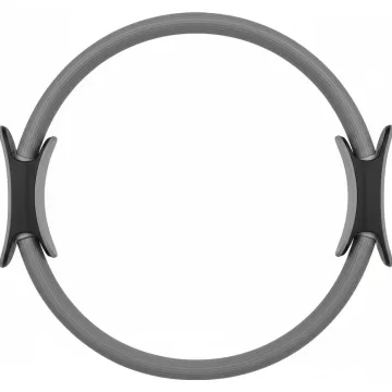 Кольцо для пилатеса Gymtek армированное стекловолокно 38см серый